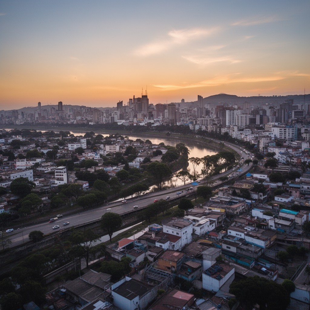 AI-generated illustration of Asunción
