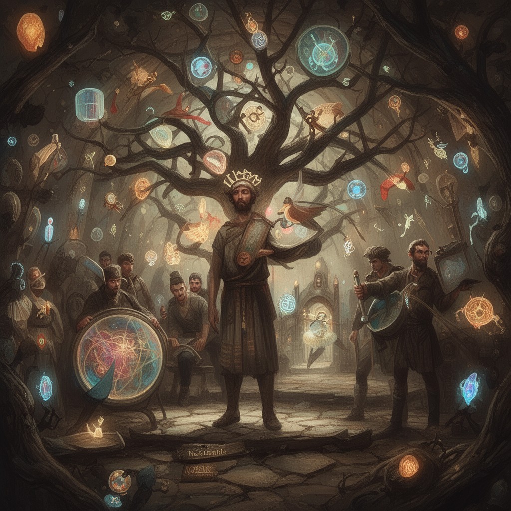 AI-generated illustration of Valentinianism