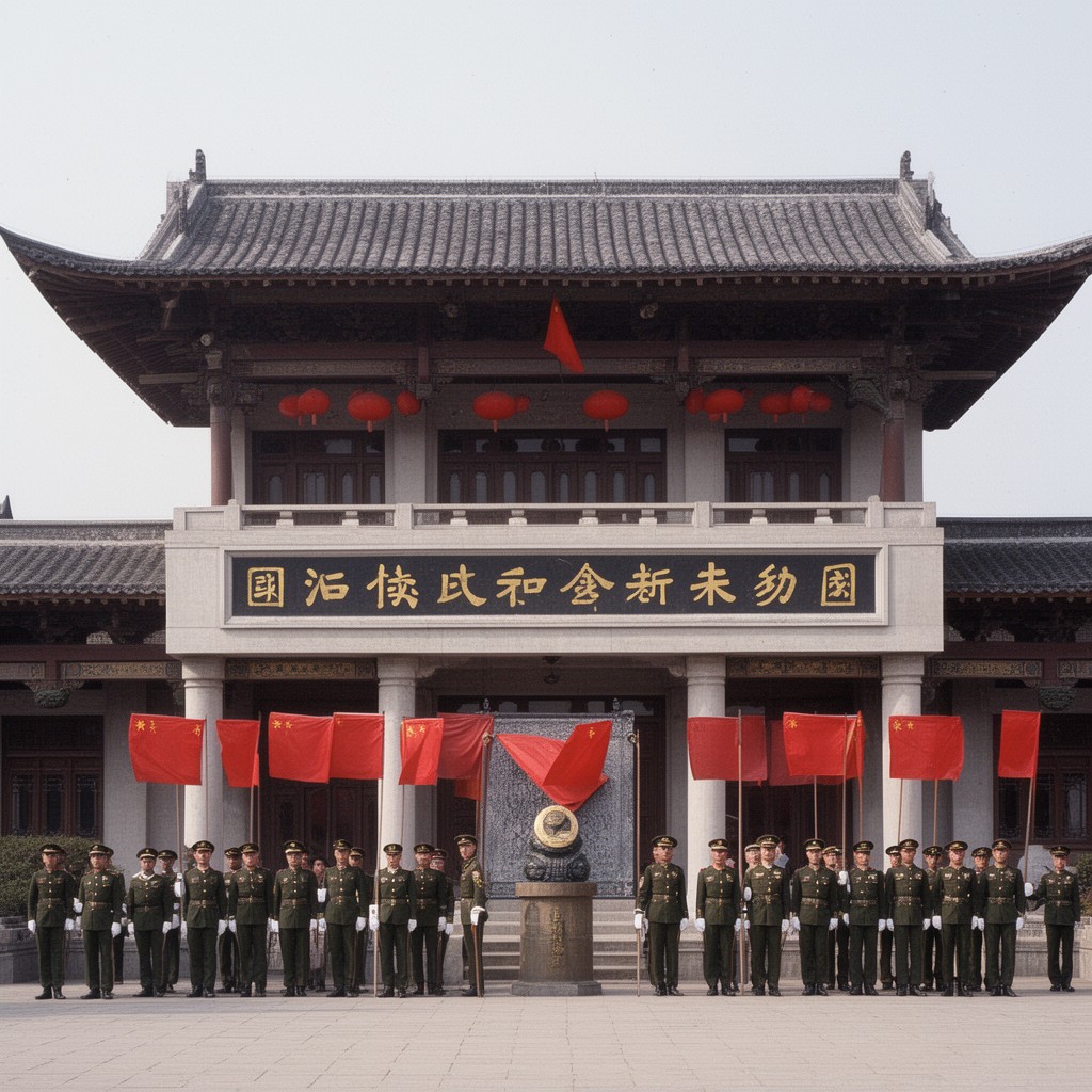 AI-generated illustration of Yunnan Military Academy