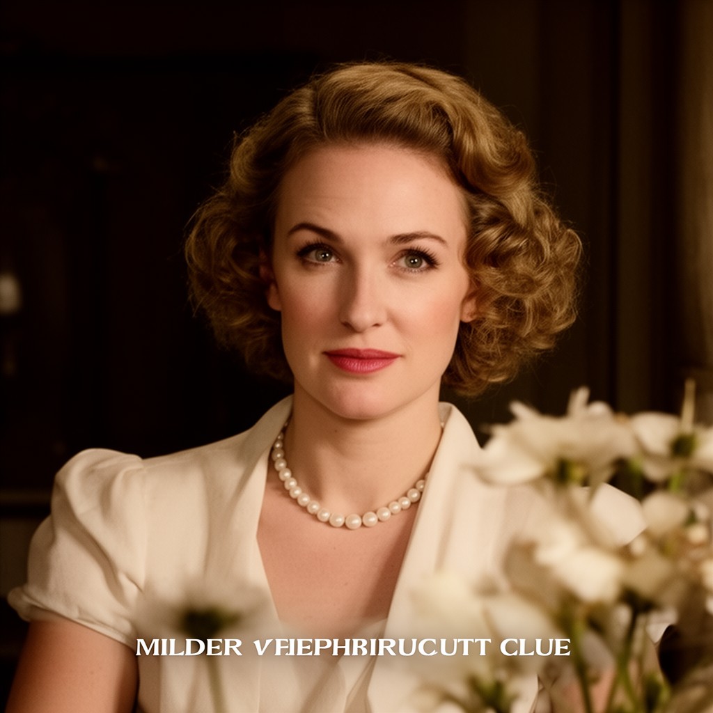AI-generated illustration of Mildred Pierce