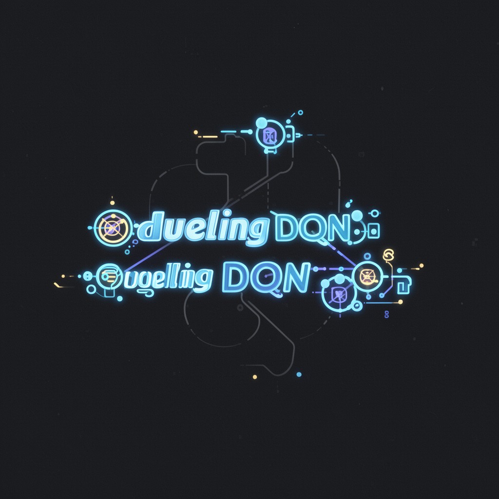 AI-generated illustration of Dueling DQN