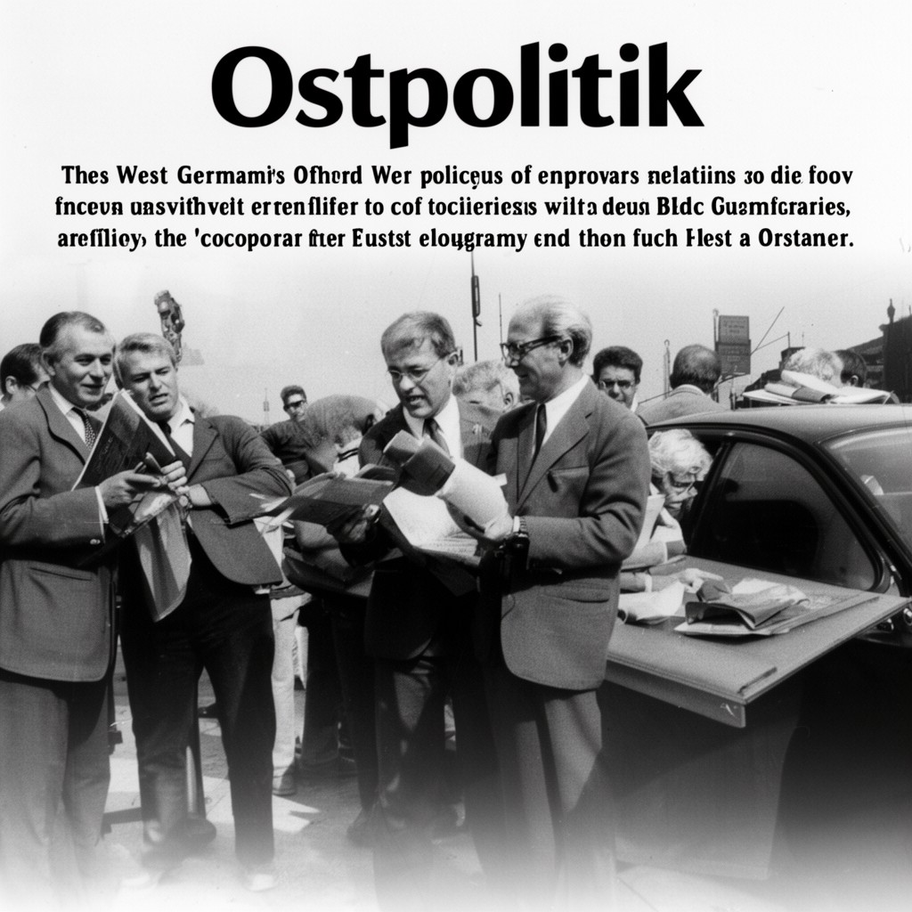 AI-generated illustration of Ostpolitik