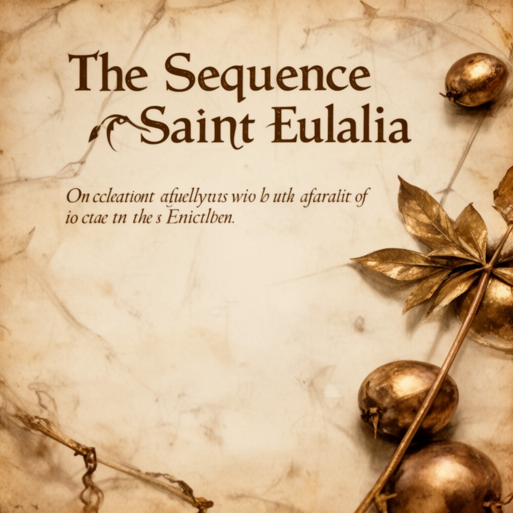 AI-generated illustration of Sequence of Saint Eulalia
