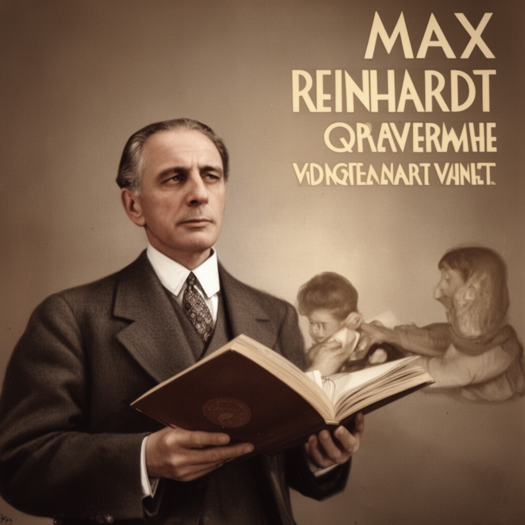 AI-generated illustration of Max Reinhardt