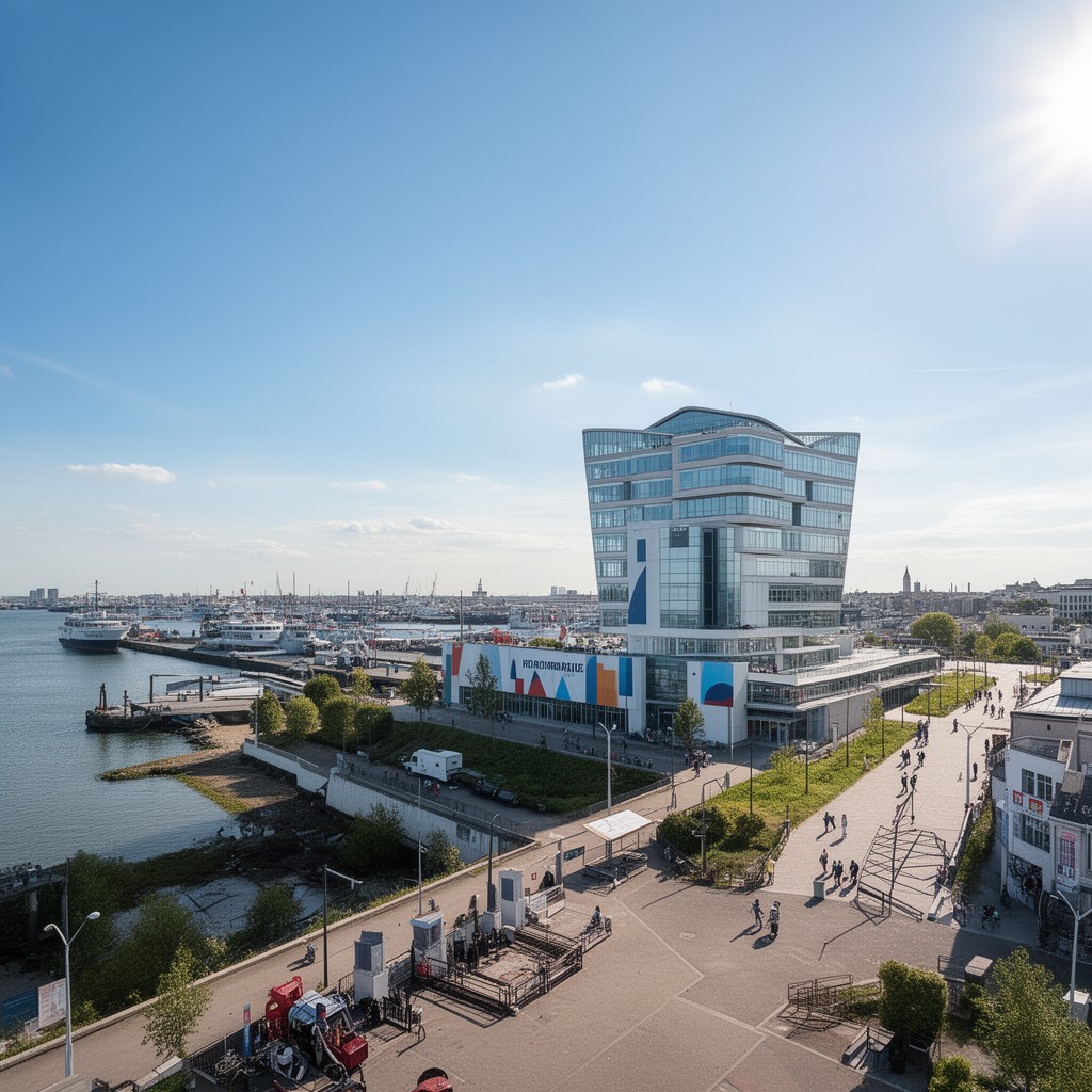 AI-generated illustration of Université Le Havre Normandie