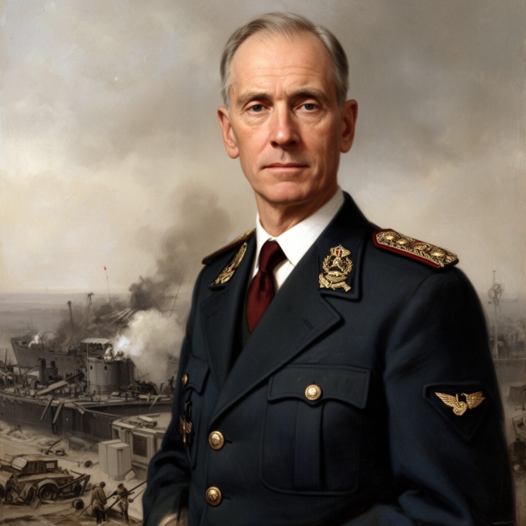 AI-generated illustration of Józef Unrug