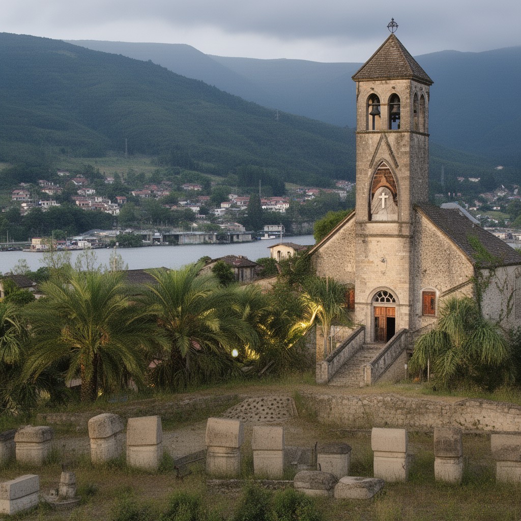 AI-generated illustration of Sainte-Marie