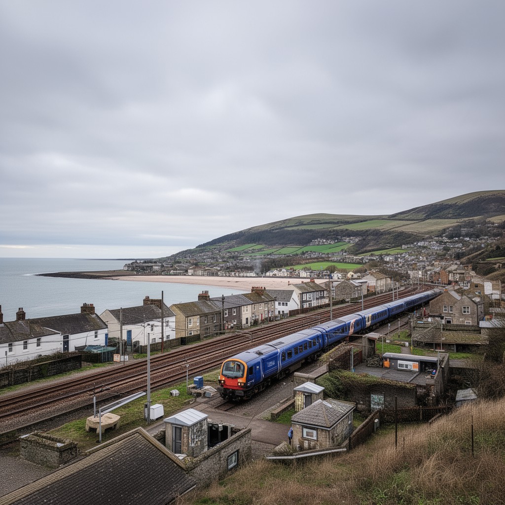 AI-generated illustration of Ayrshire Coast Line