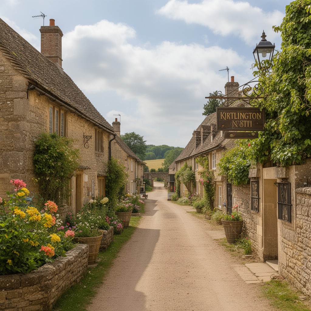 AI-generated illustration of Kirtlington
