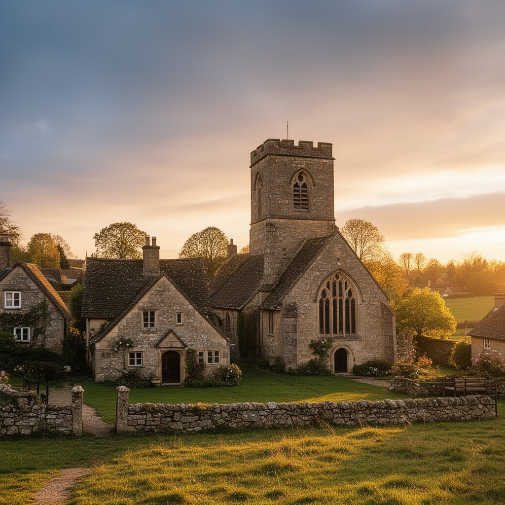 AI-generated illustration of Black Bourton