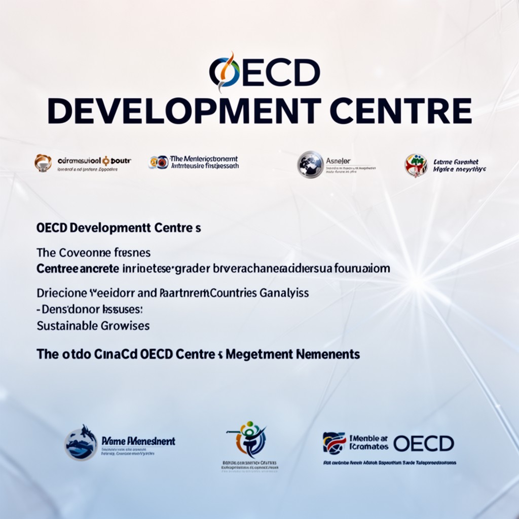 AI-generated illustration of OECD Development Centre