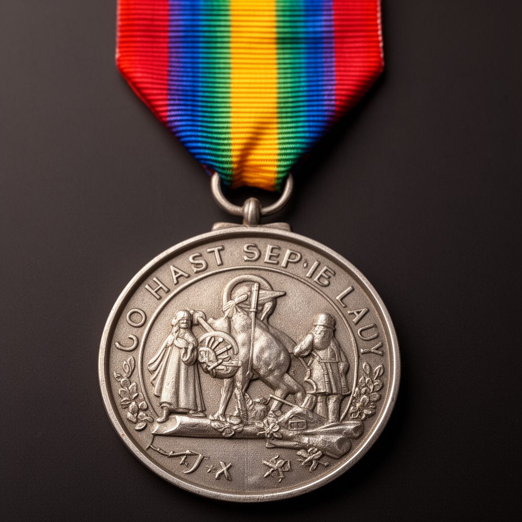 AI-generated illustration of Medal of Honor (posthumous)