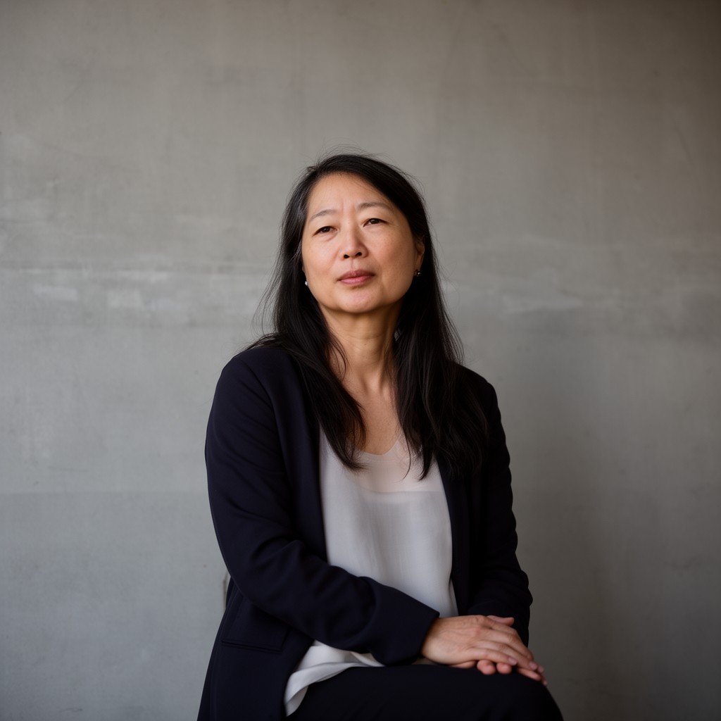 AI-generated illustration of Maya Lin