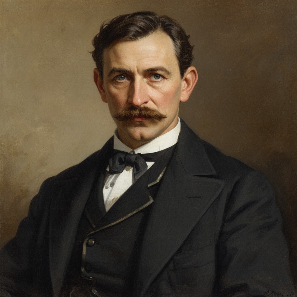 AI-generated illustration of Ferdinand Walsin Esterhazy