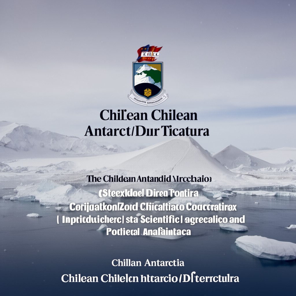 AI-generated illustration of Chilean Antarctic Directorate