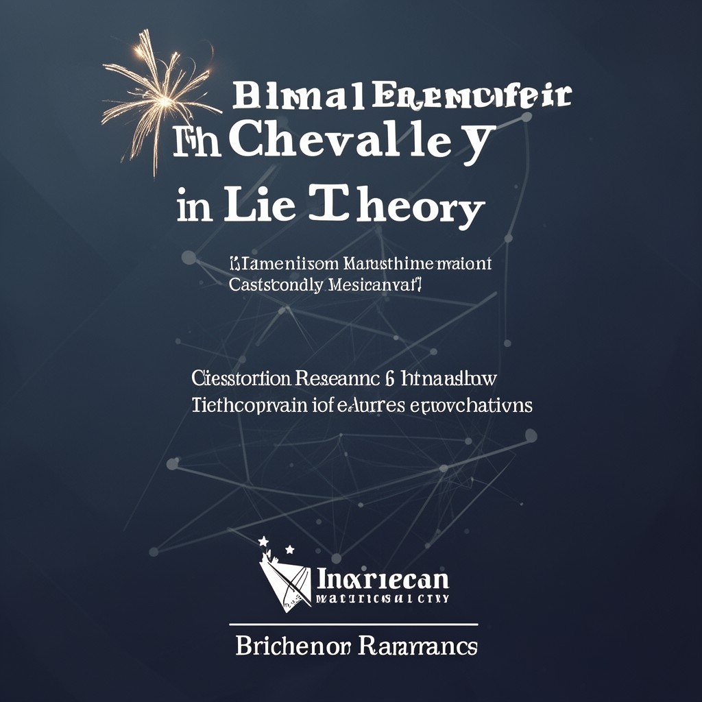 AI-generated illustration of Chevalley Prize in Lie Theory