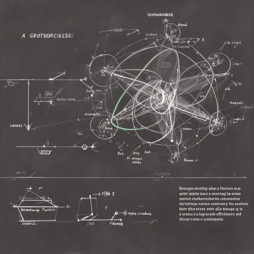 AI-generated illustration of Grothendieck universe