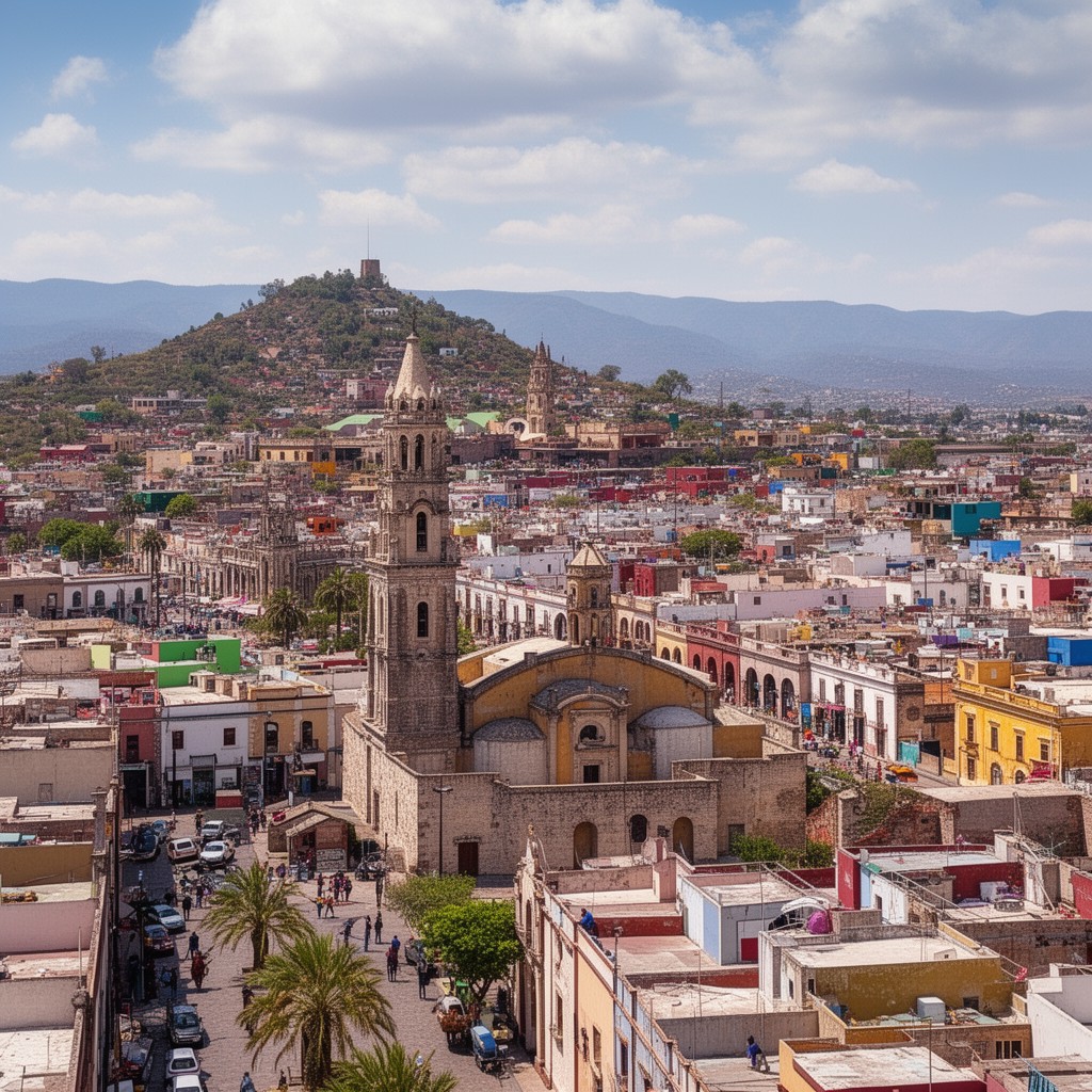 AI-generated illustration of Chihuahua City