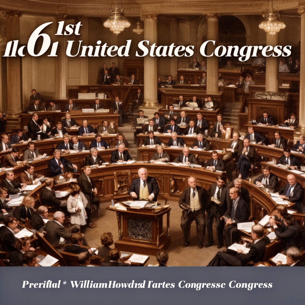 AI-generated illustration of 61st United States Congress
