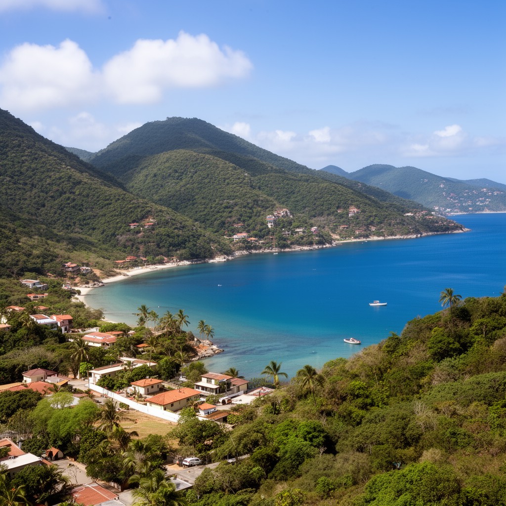 AI-generated illustration of Spanish Virgin Islands region