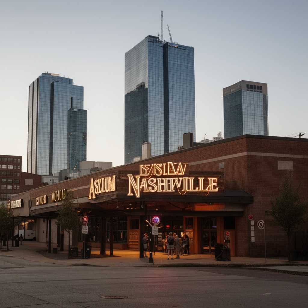 AI-generated illustration of Asylum Nashville