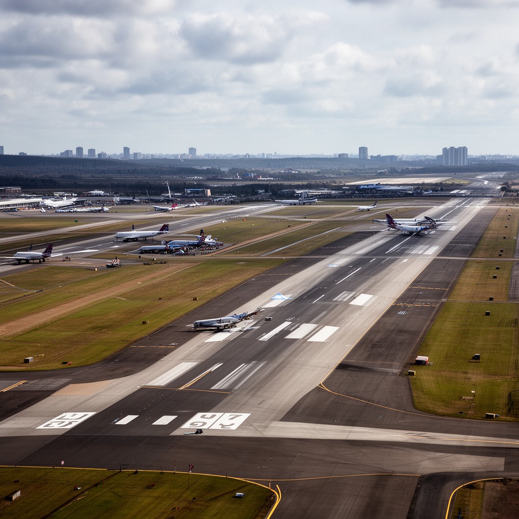 AI-generated illustration of Runway 05R/23L