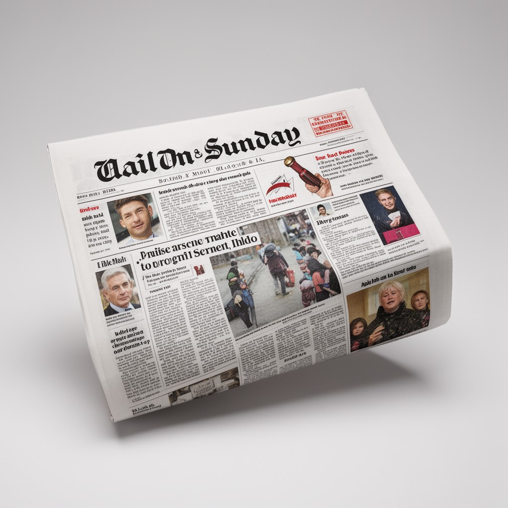 AI-generated illustration of Mail on Sunday