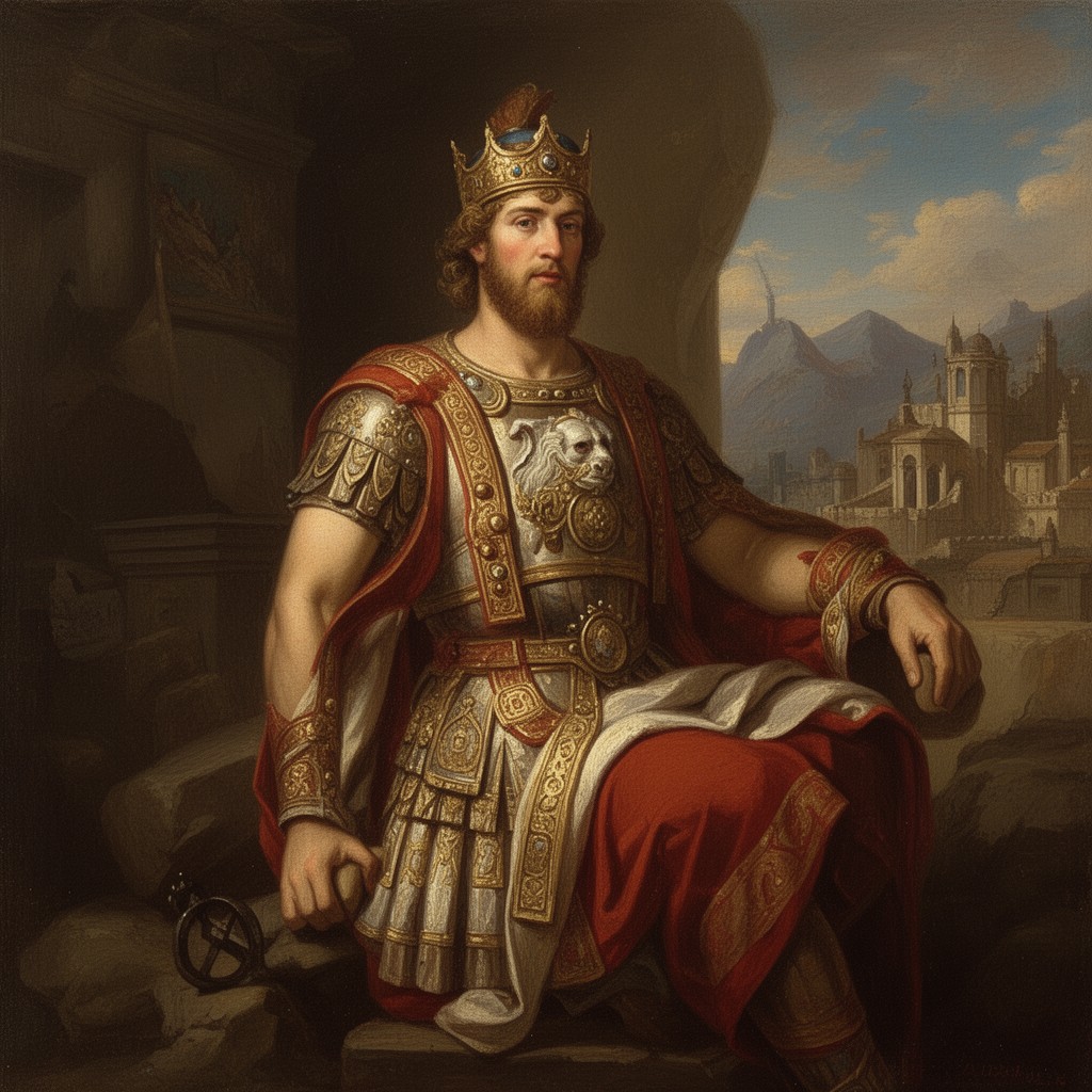 AI-generated illustration of Nicomedes I of Bithynia