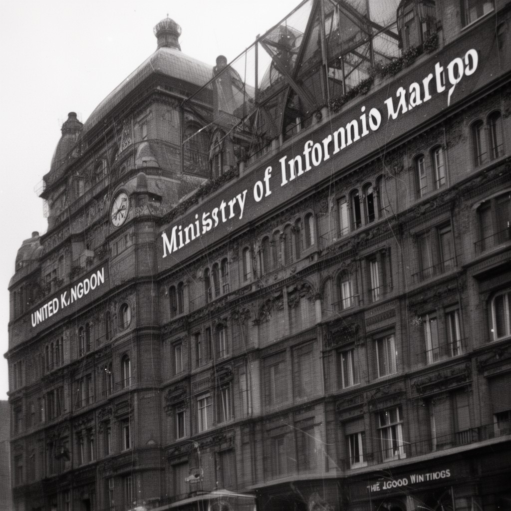 AI-generated illustration of Ministry of Information (United Kingdom)
