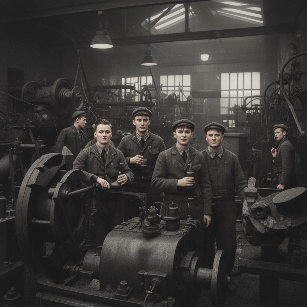 AI-generated illustration of Bevin Boys