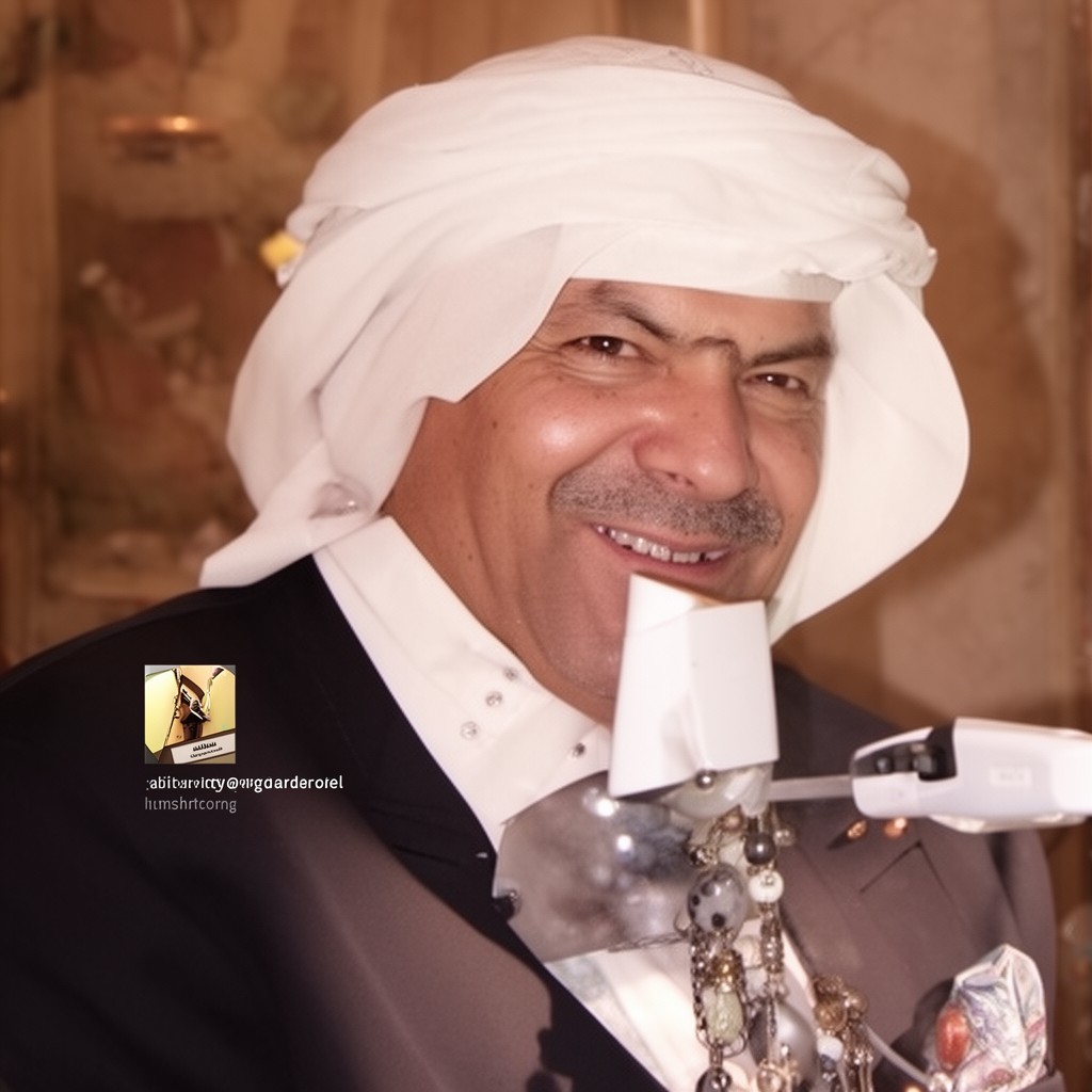 AI-generated illustration of bin Abdullah