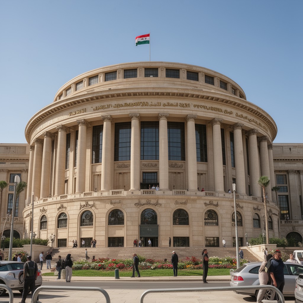 AI-generated illustration of Jordanian Parliament