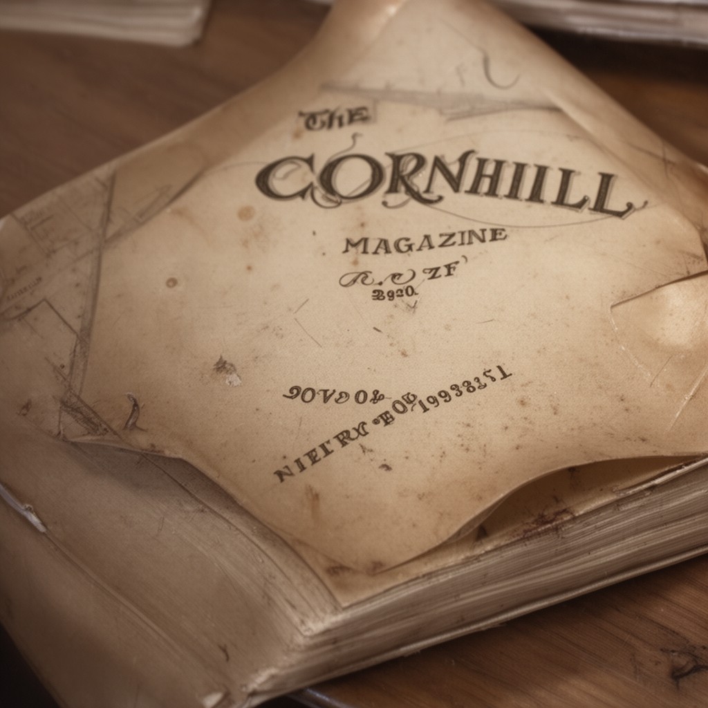 AI-generated illustration of The Cornhill Magazine