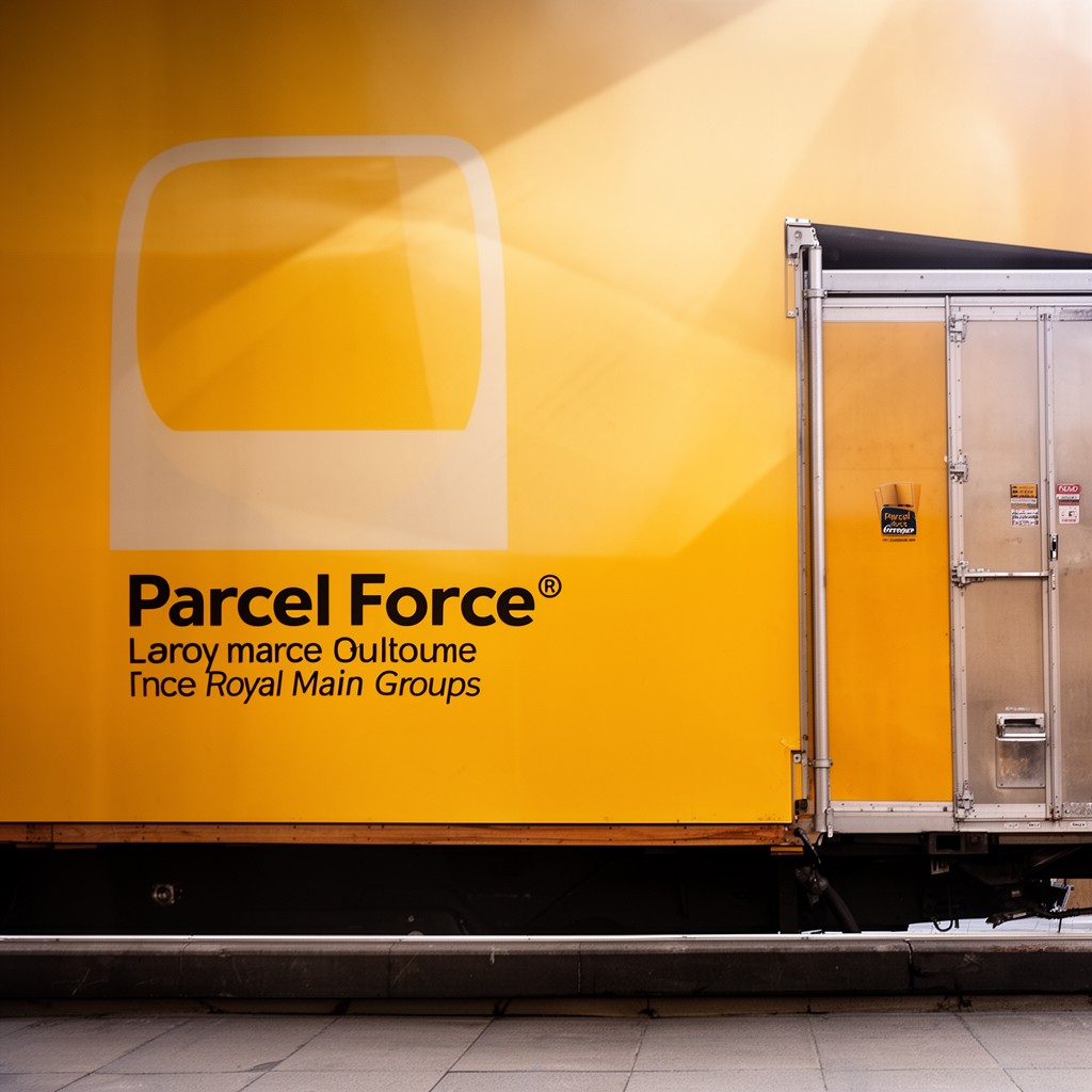 AI-generated illustration of Parcel Force (as part of Royal Mail Group)
