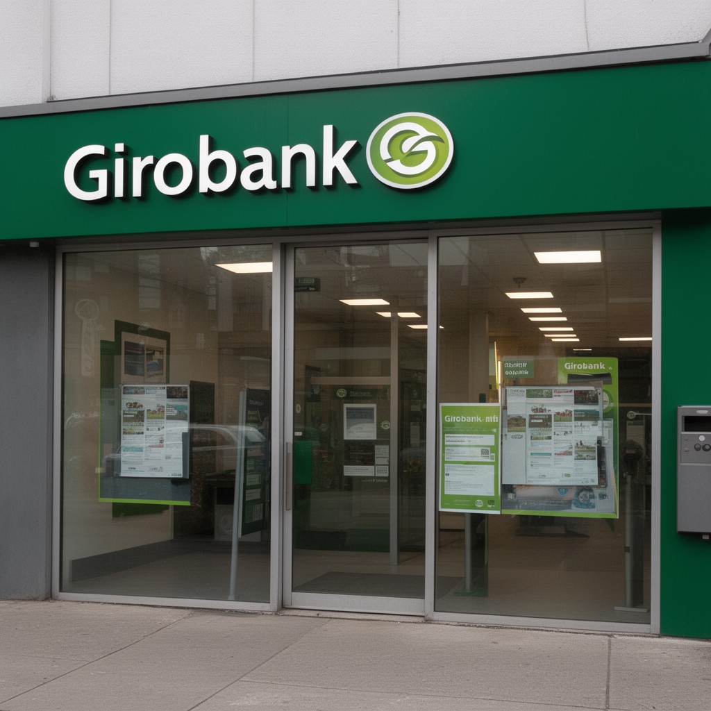 AI-generated illustration of Girobank