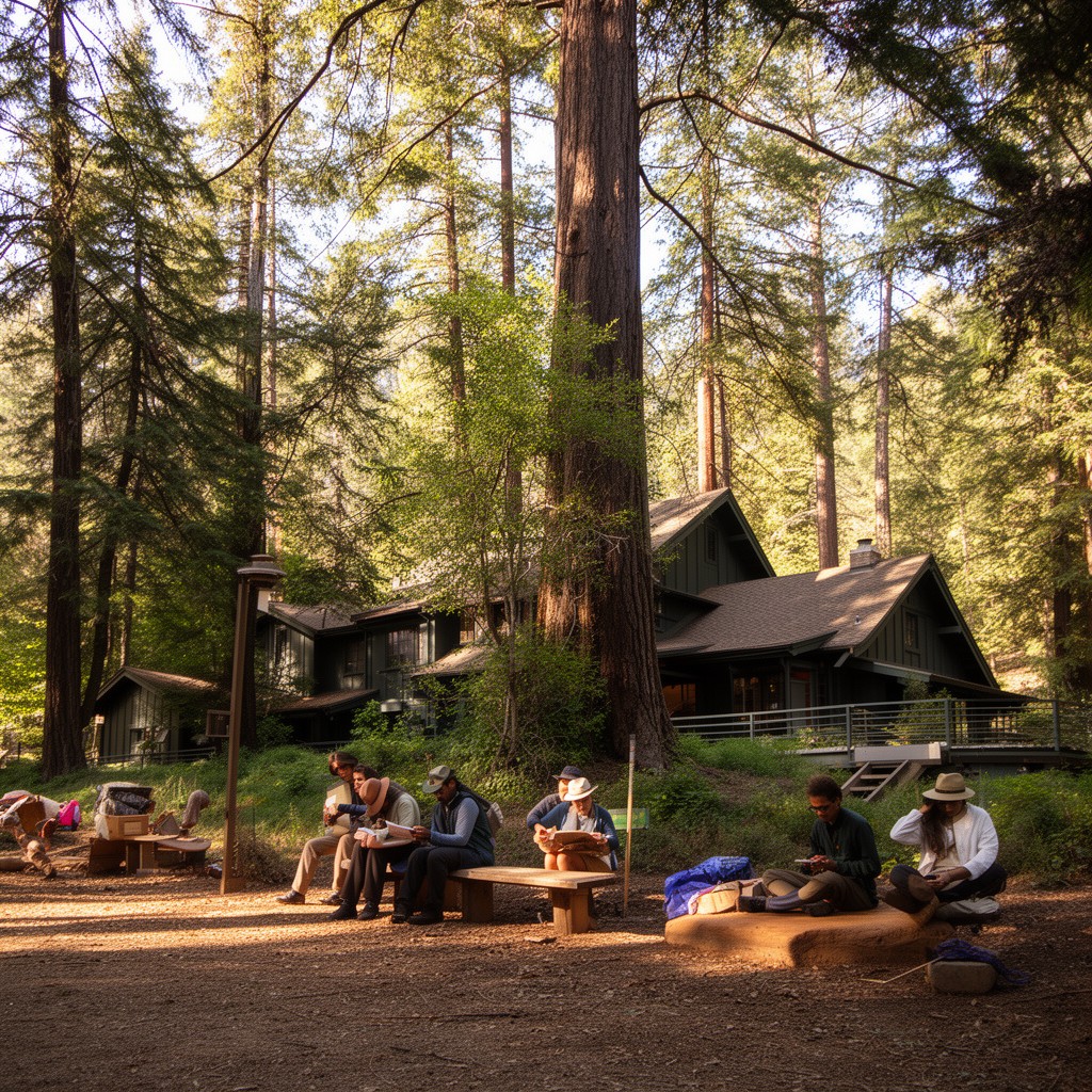 AI-generated illustration of Jack London State Historic Park