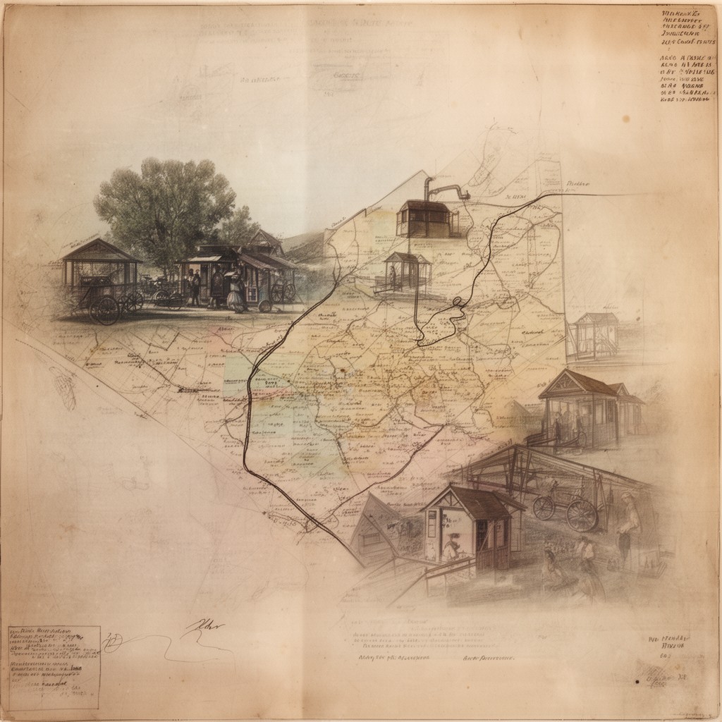 AI-generated illustration of Harris County