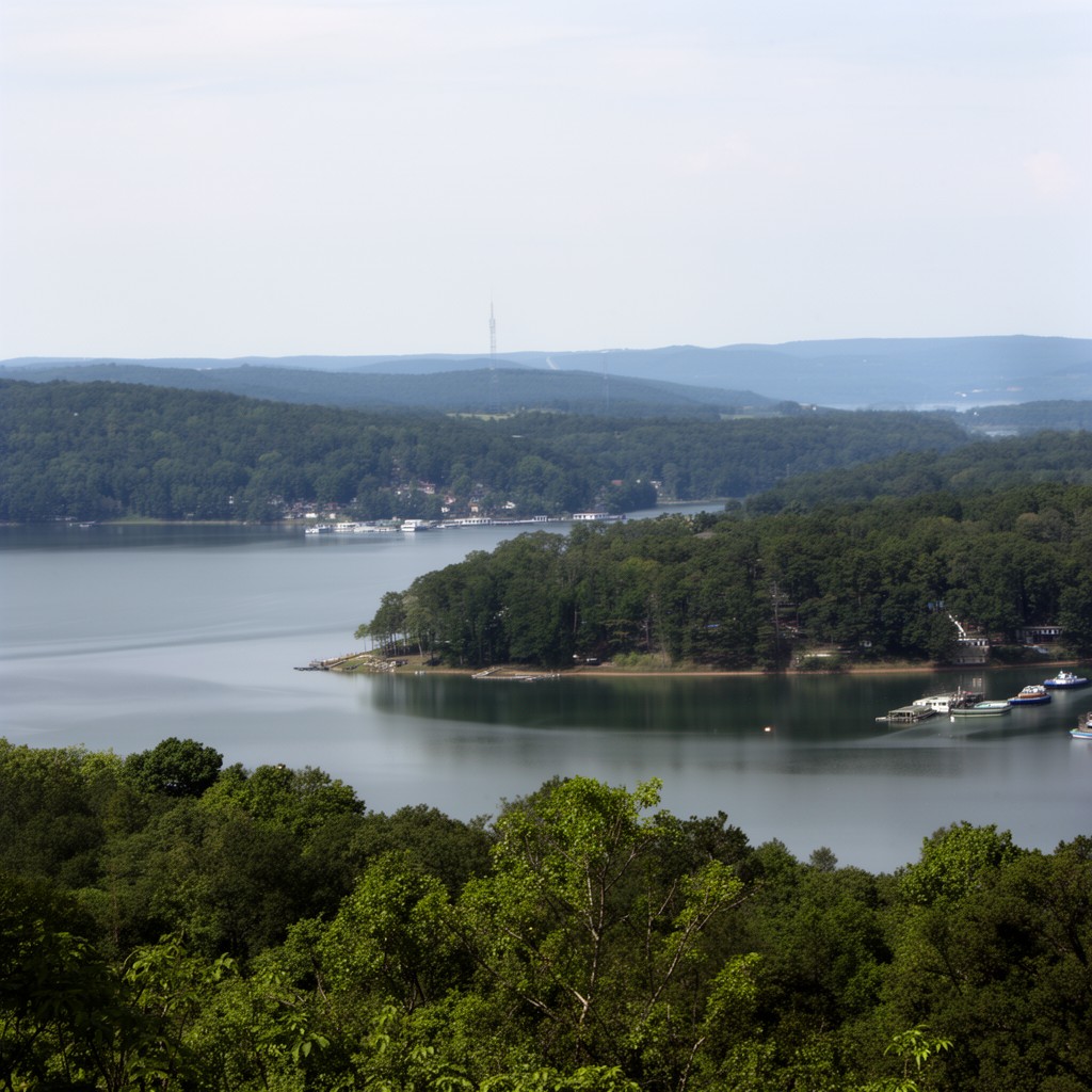 AI-generated illustration of Kentucky Lake