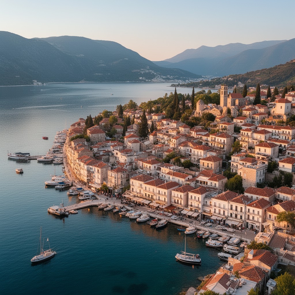 AI-generated illustration of Preveza