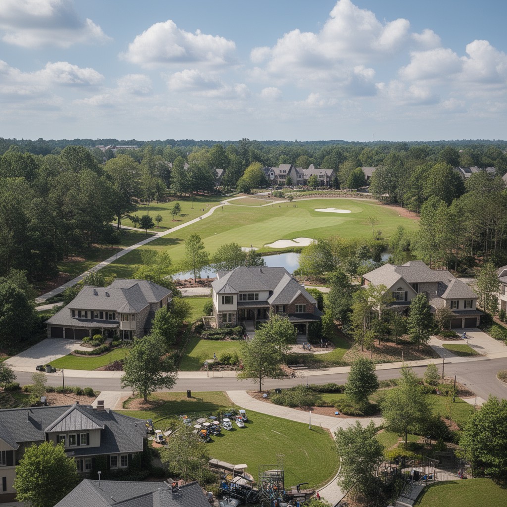 AI-generated illustration of Fayette County, Georgia