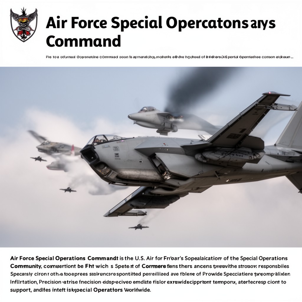 AI-generated illustration of Air Force Special Operations Command