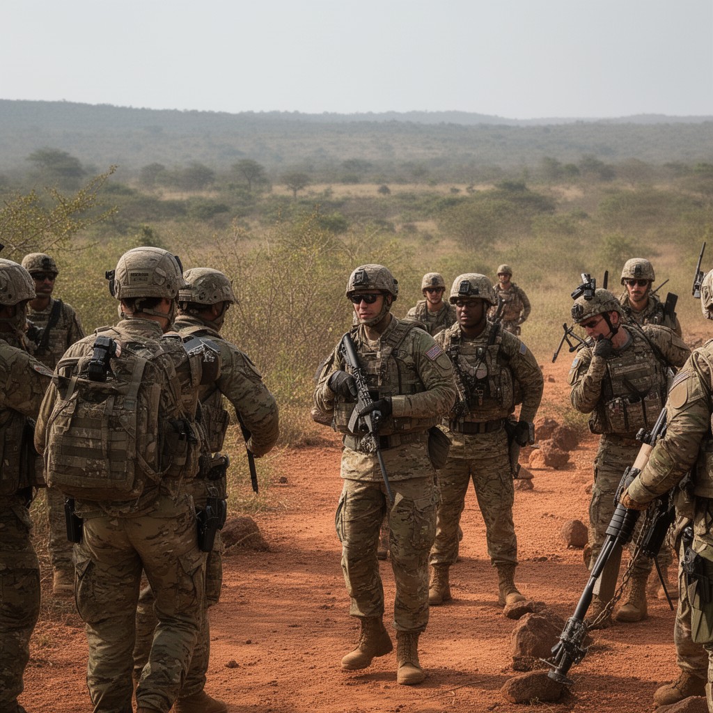 AI-generated illustration of Special Operations Command Africa