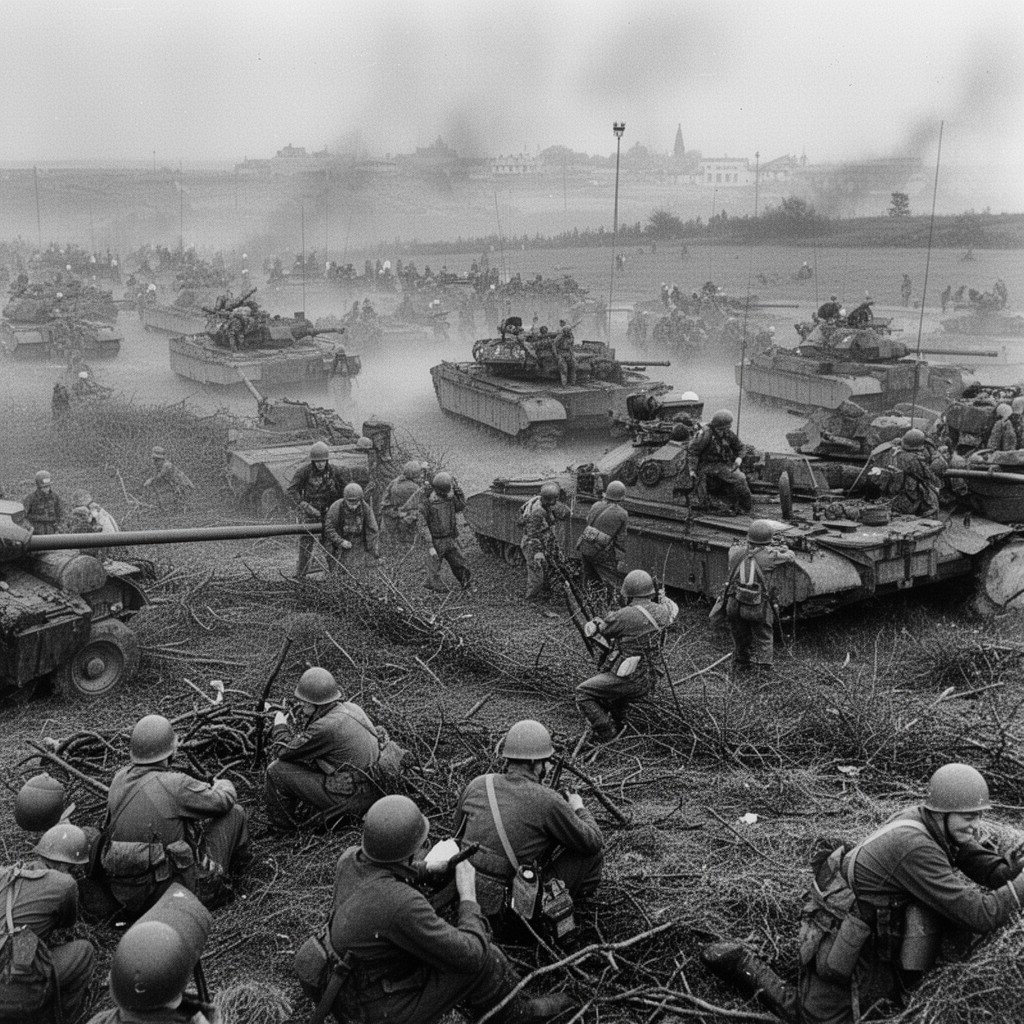 AI-generated illustration of Operation Totalize