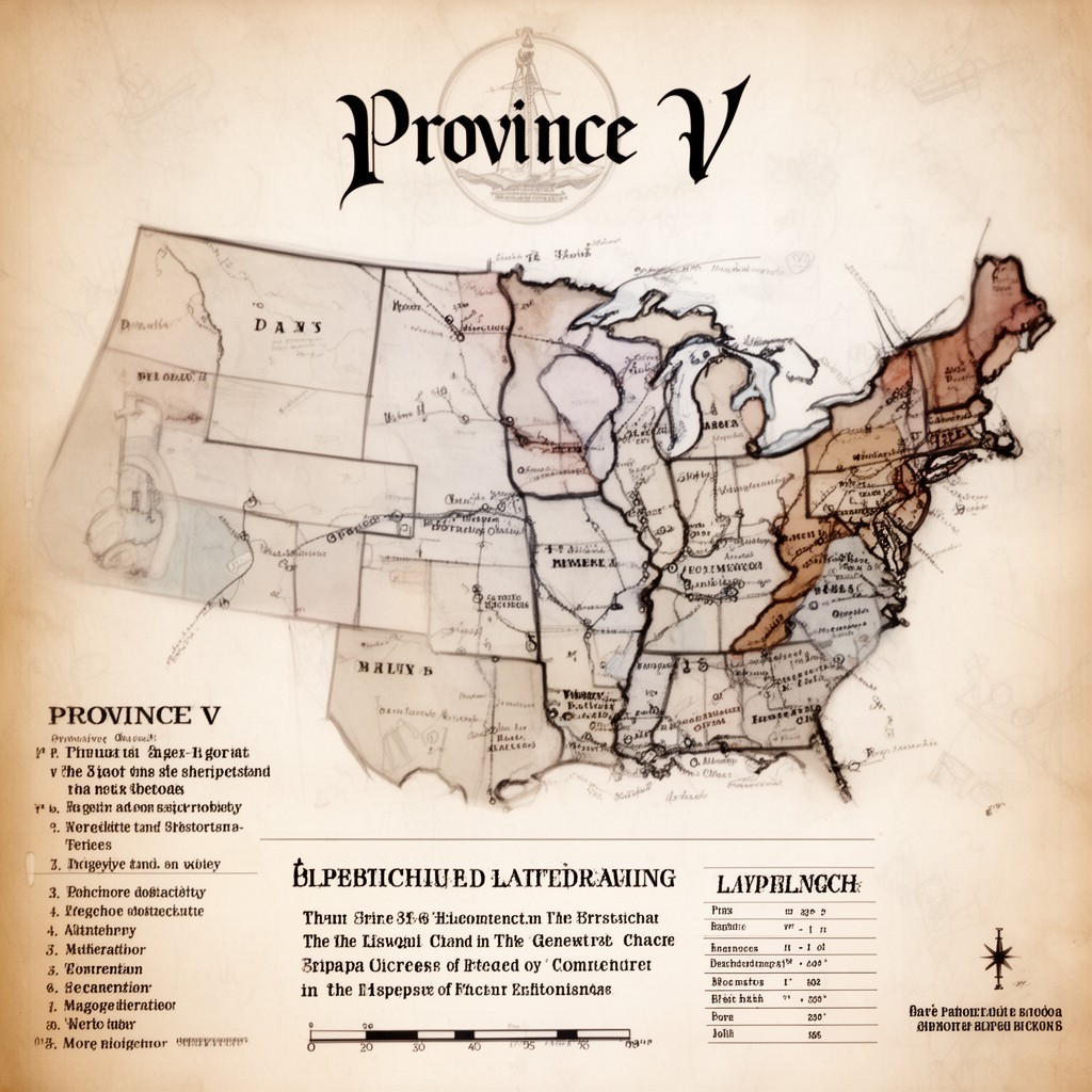 AI-generated illustration of Province V