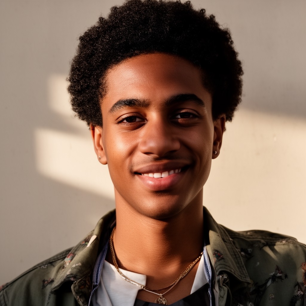 AI-generated illustration of Quincy Brown