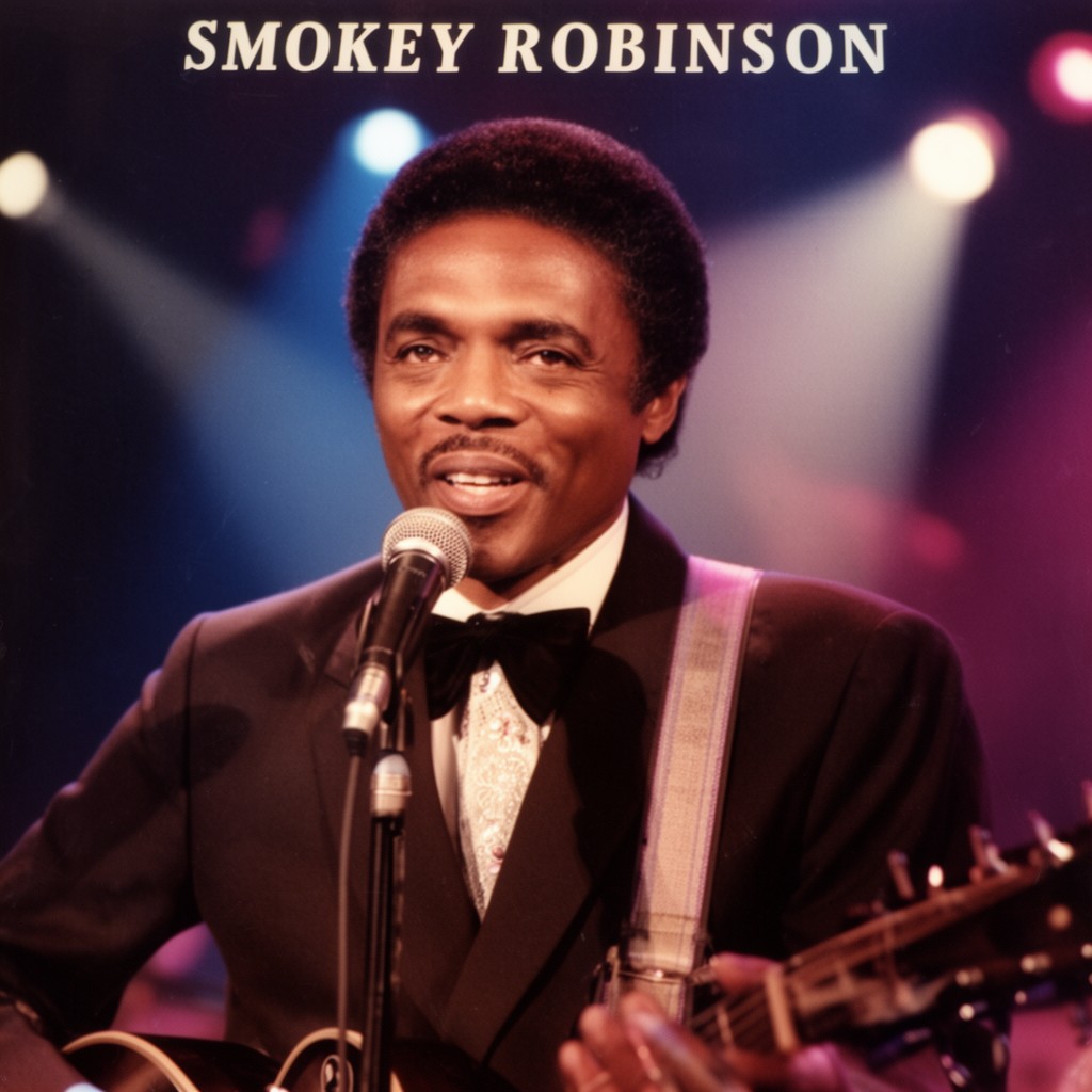 AI-generated illustration of Smokey Robinson