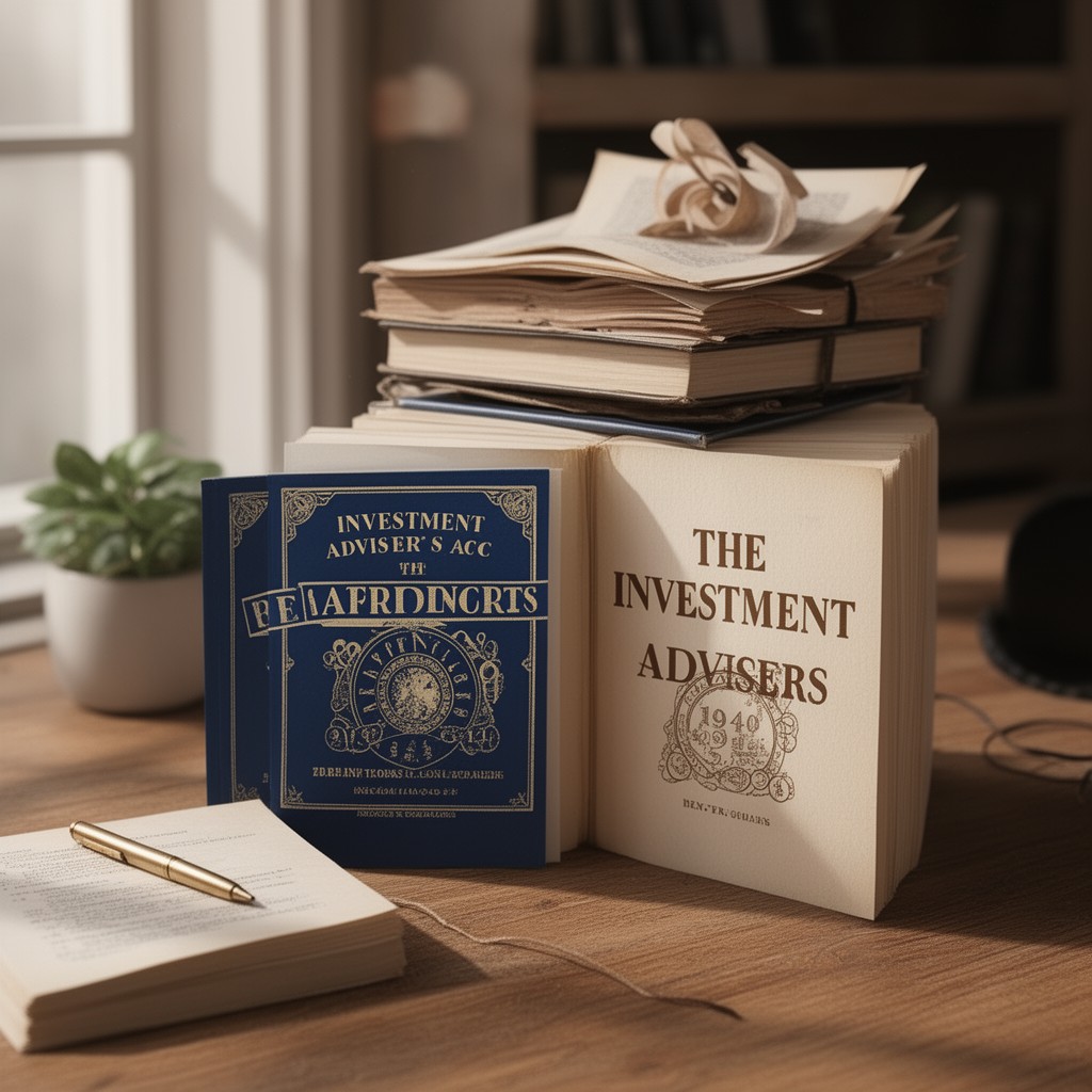 AI-generated illustration of Investment Advisers Act of 1940