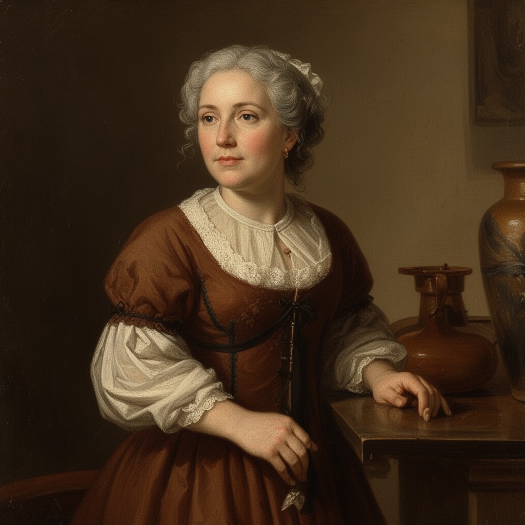 AI-generated illustration of Mary Hopkins