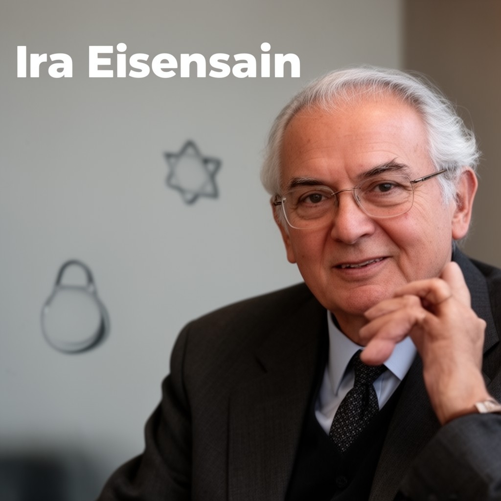 AI-generated illustration of Ira Eisenstein