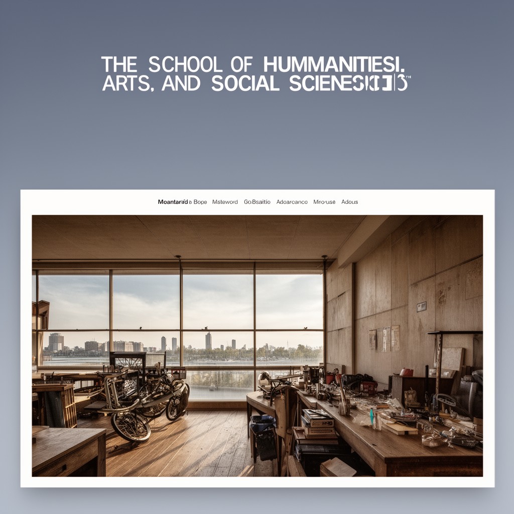 AI-generated illustration of School of Humanities, Arts, and Social Sciences at MIT